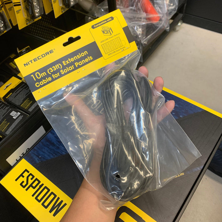 10m Extension Cable for FSP100 / FSP100W - Nitecore Singapore