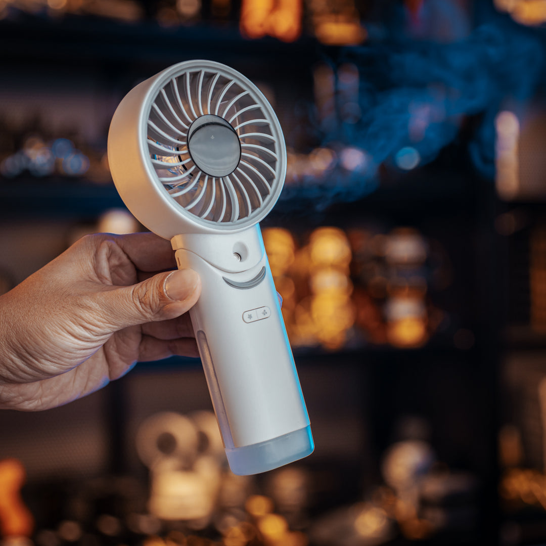 izzCool 30 (White) - Foldable Air Conditioner Fan (3,500mAh)