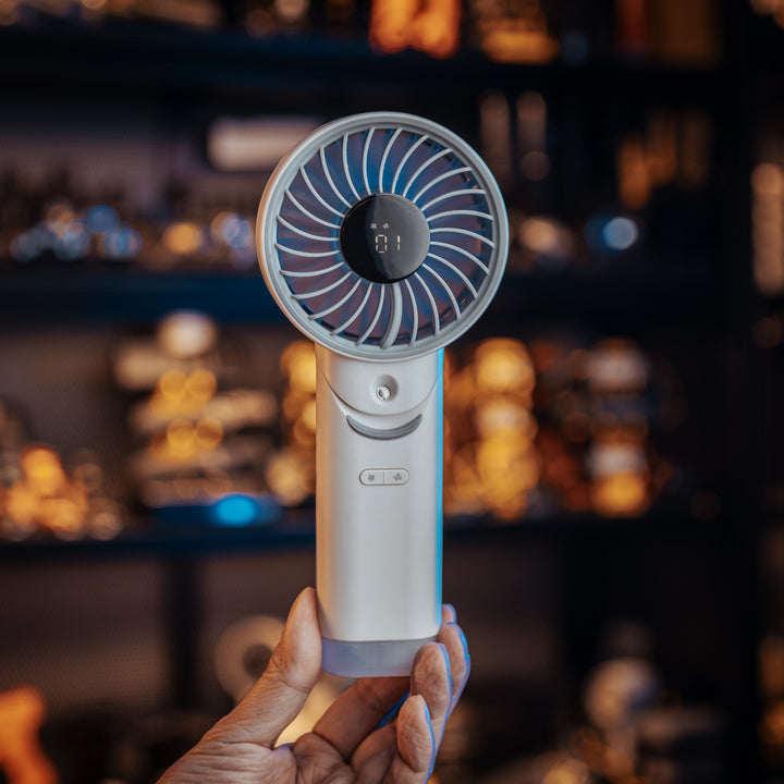 izzCool 30 (White) - Foldable Air Conditioner Fan (3,500mAh)