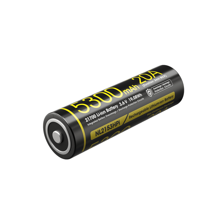 NL2153HPi (21700 - 5300mAh - 20A) - Nitecore Singapore