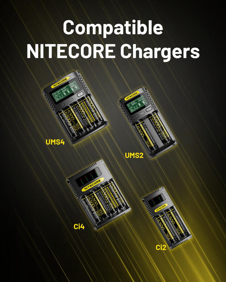 NL2153HPi (21700 - 5300mAh - 20A) - Nitecore Singapore