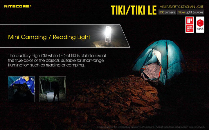 TIKI - 300 lumens - Nitecore Singapore