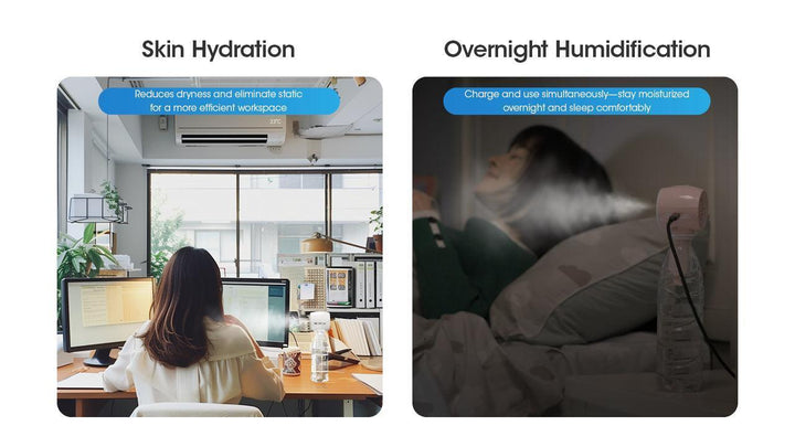 izzCool 10 Pro - Handheld Air Conditioner Fan (4,000mAh - WHITE)