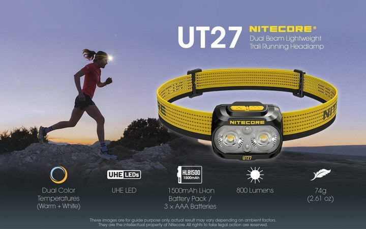 UT27 Pro (White) - 800 lumens
