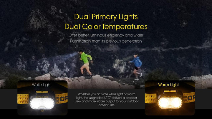UT27 Pro (White) - 800 lumens