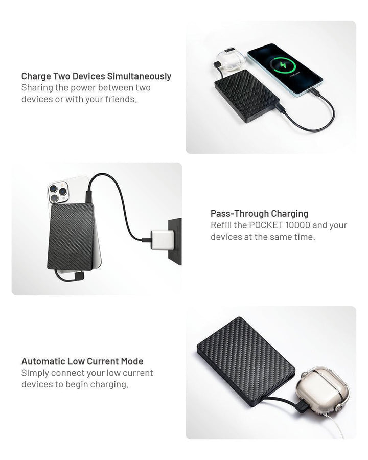 Pocket 1000 (10,000mAh 3A 22.5W) - Nitecore Singapore