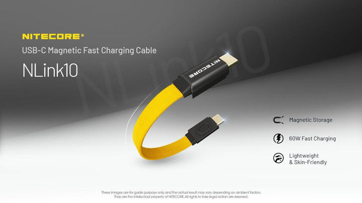 NLink10 (60W USB-C Magnetic Fast Charging Cable)