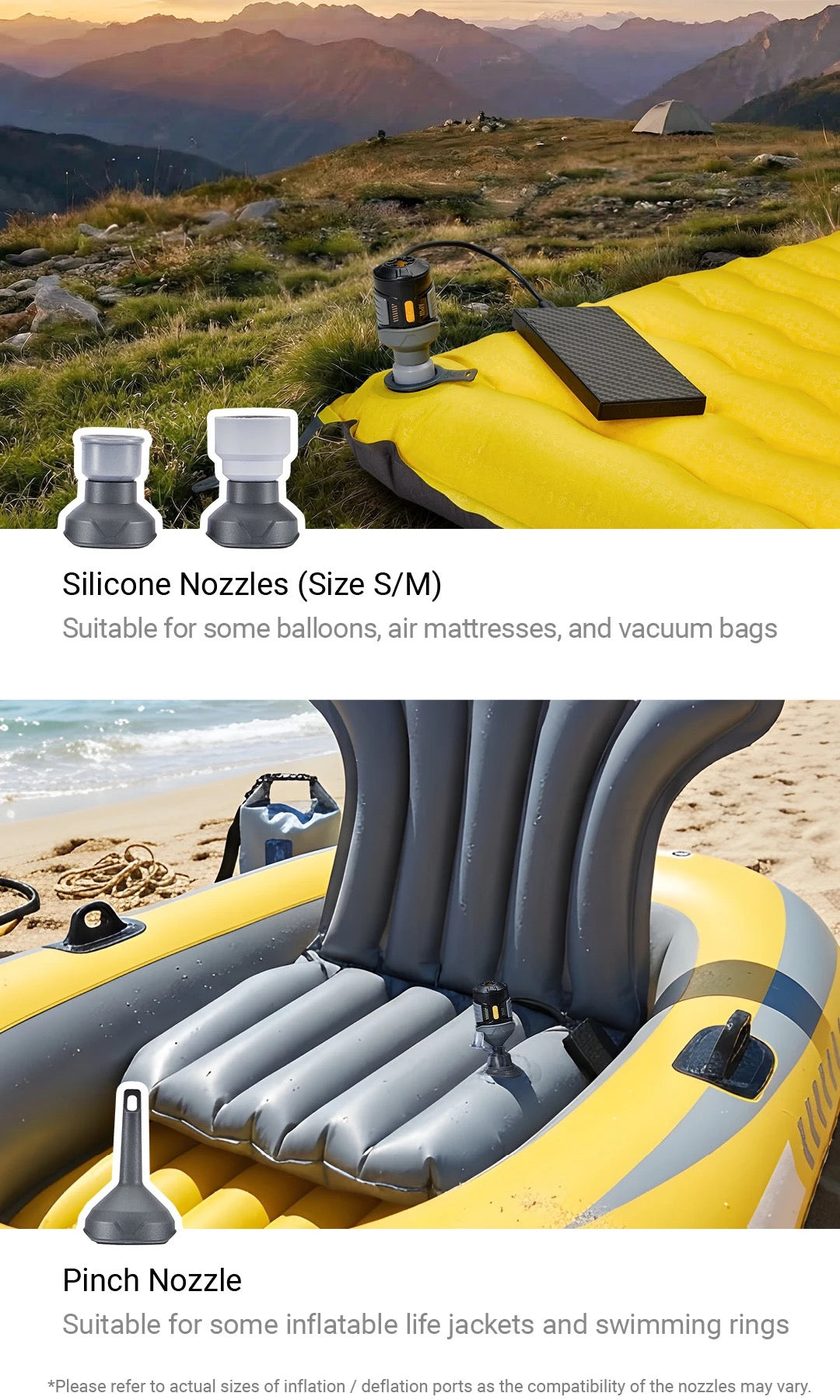 AP01 - Ultralight Electric Air Pump (2.8 kPa)