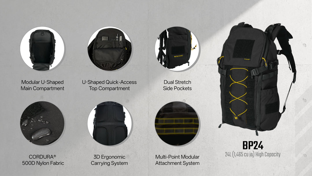 Nitecore BP24 - feature overview - Nitecore Singapore