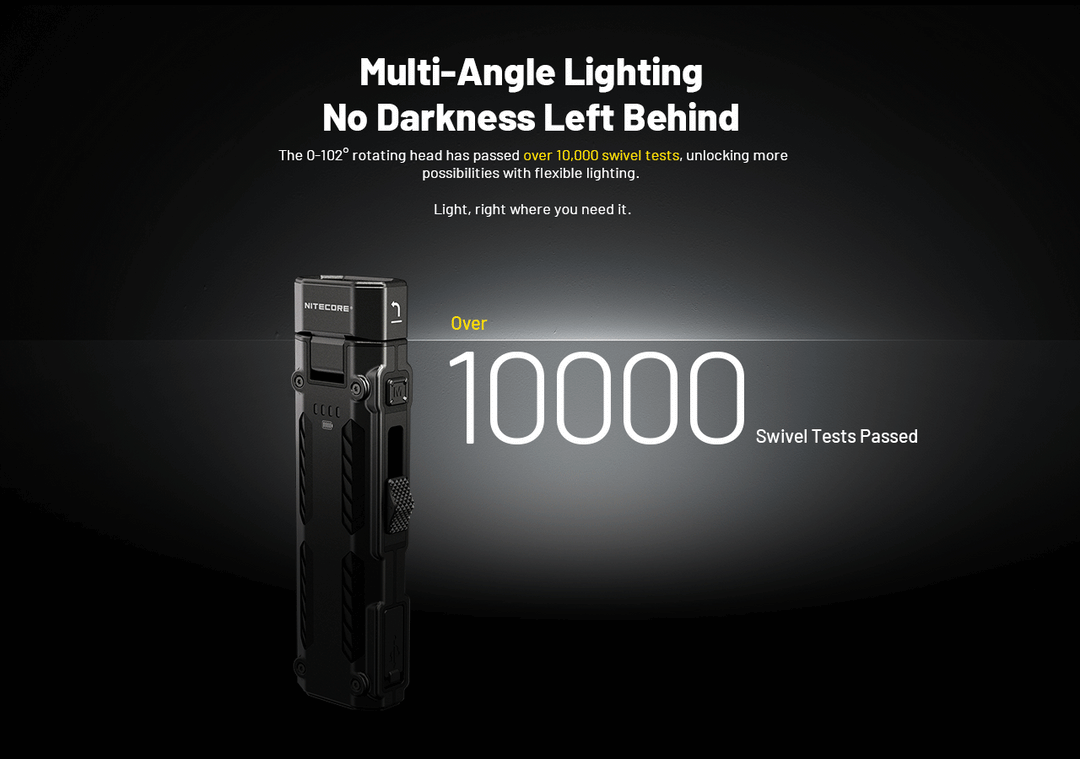 EDC09 - 1600 lumens (L-Angle)