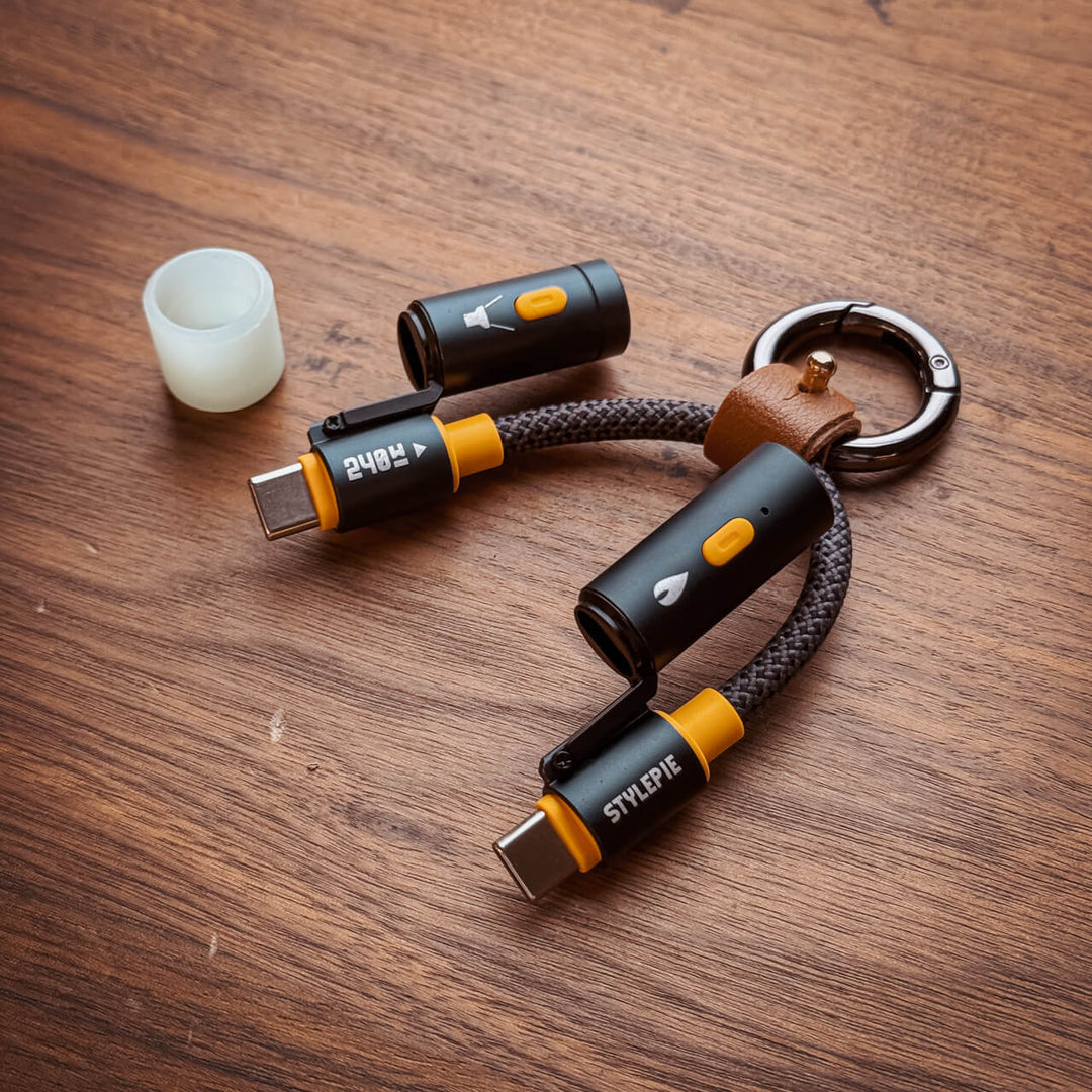ELF 4-in-1 USB-C Cable (240W Keyring)