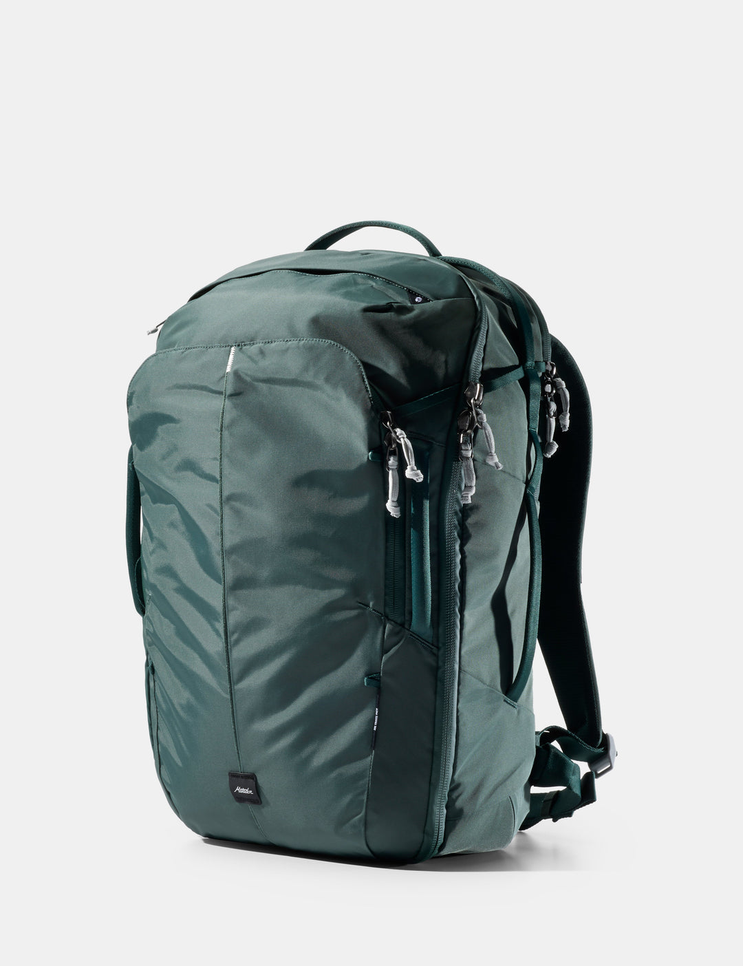 Matador 30L Carry-On Travel Pack in Juniper - green backpack on a white background