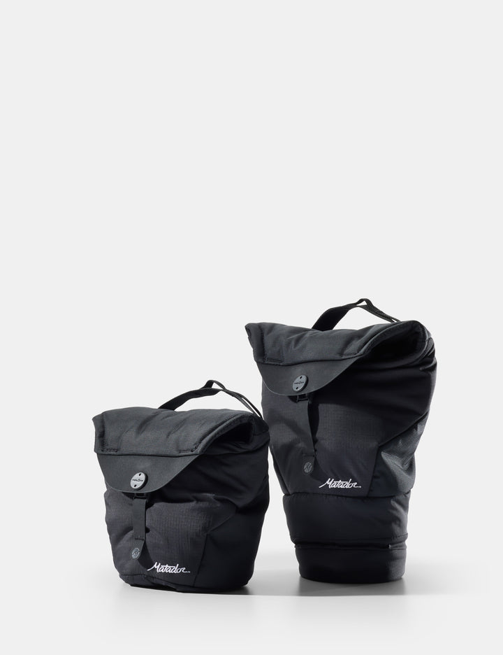 Matador Camera Base Layer 2.0 - two black camera base layers with visible branding on a white background