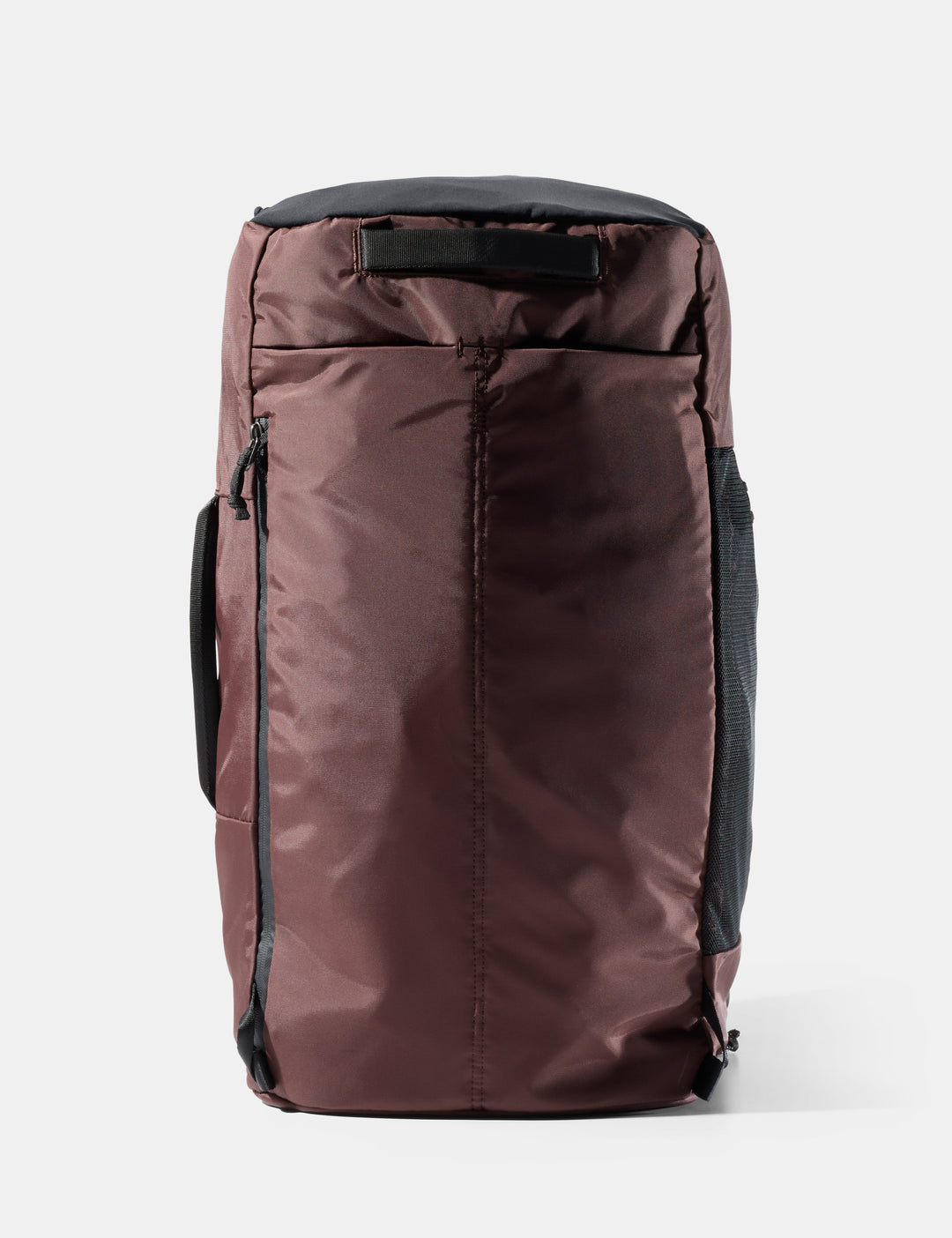 Matador 45L SEG Hybrid Travel Pack in Garnet - garnet backpack with black accents on a white background