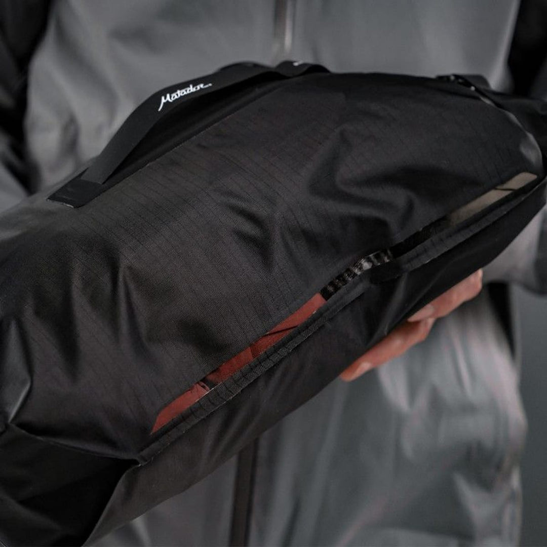 FlatPak Dry Bag 8L in use