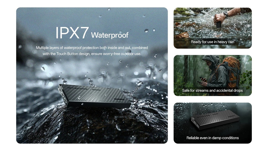 NB10000 Carbon Fiber Energy Brick (10,000mAh 3A GEN4)