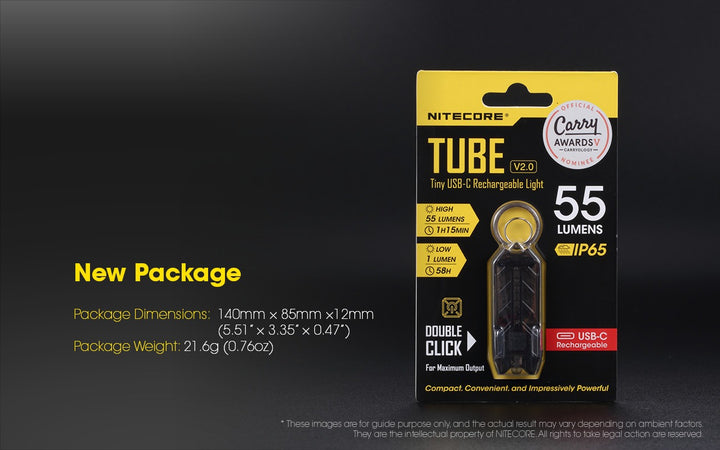 Tube 2.0 - 55 lumens