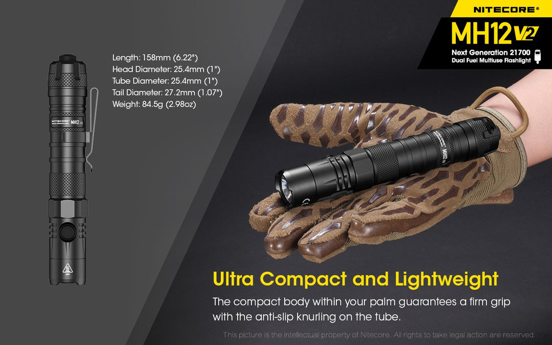 MH12 V2 - 1200 lumens