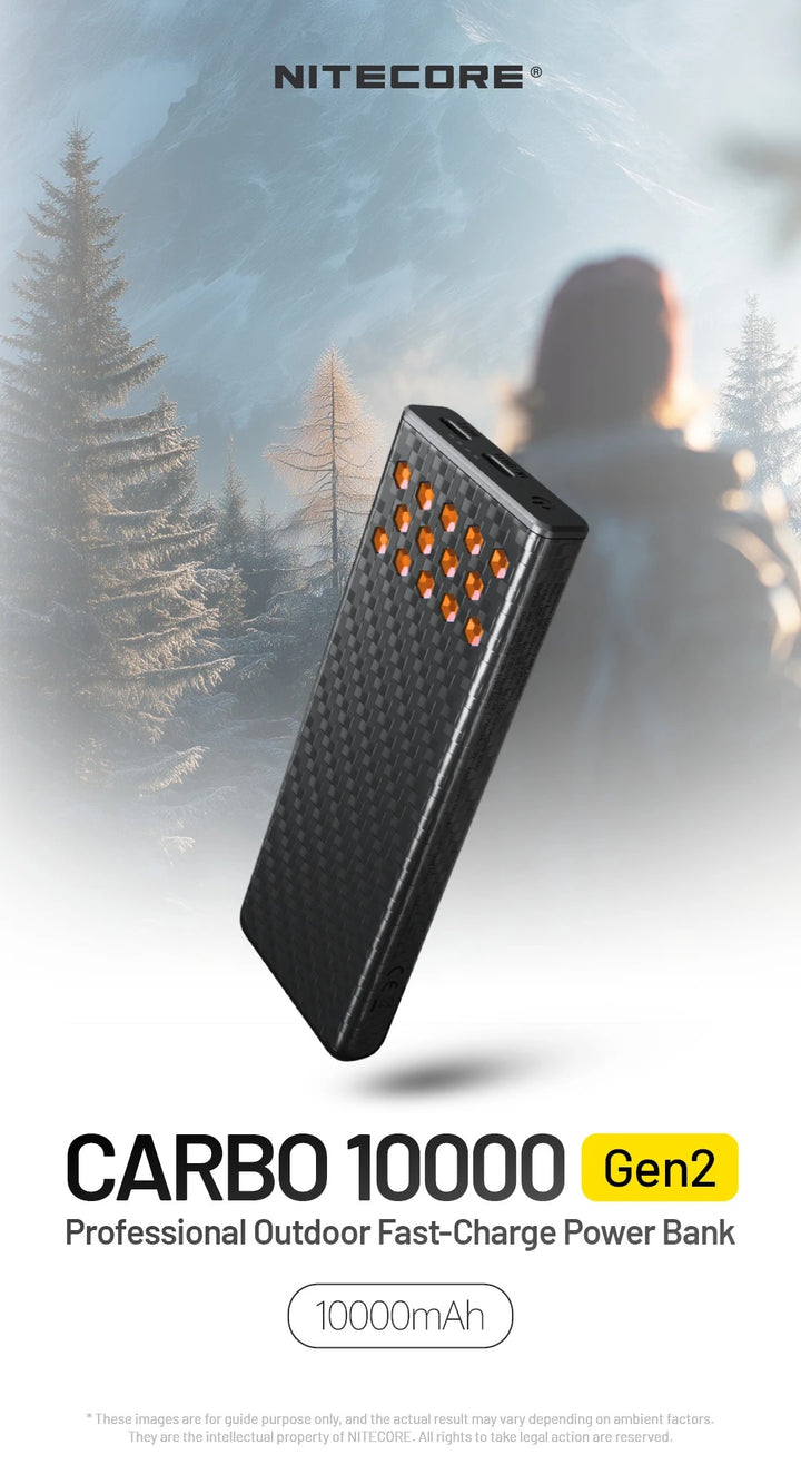 CARBO 10000 GEN2 (10,000mAh 3A 30W)