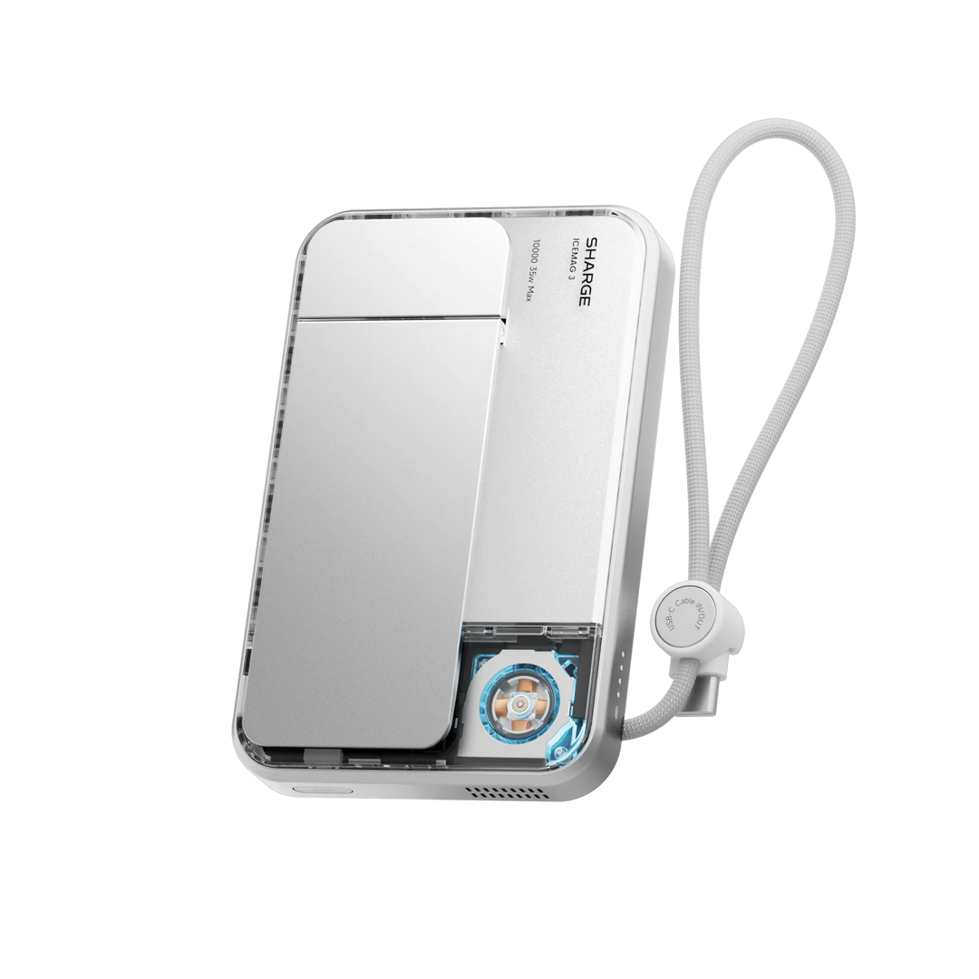 Sharge ICEMAG 3 (10,000mAh 3A 35W Qi2 Wireless)