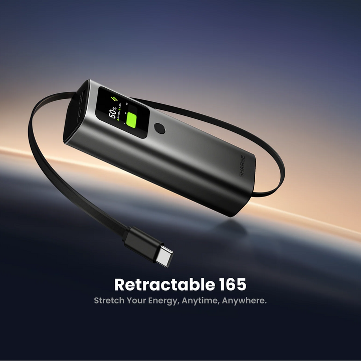 Sharge Retractable 165 (20,000mAh 165W)