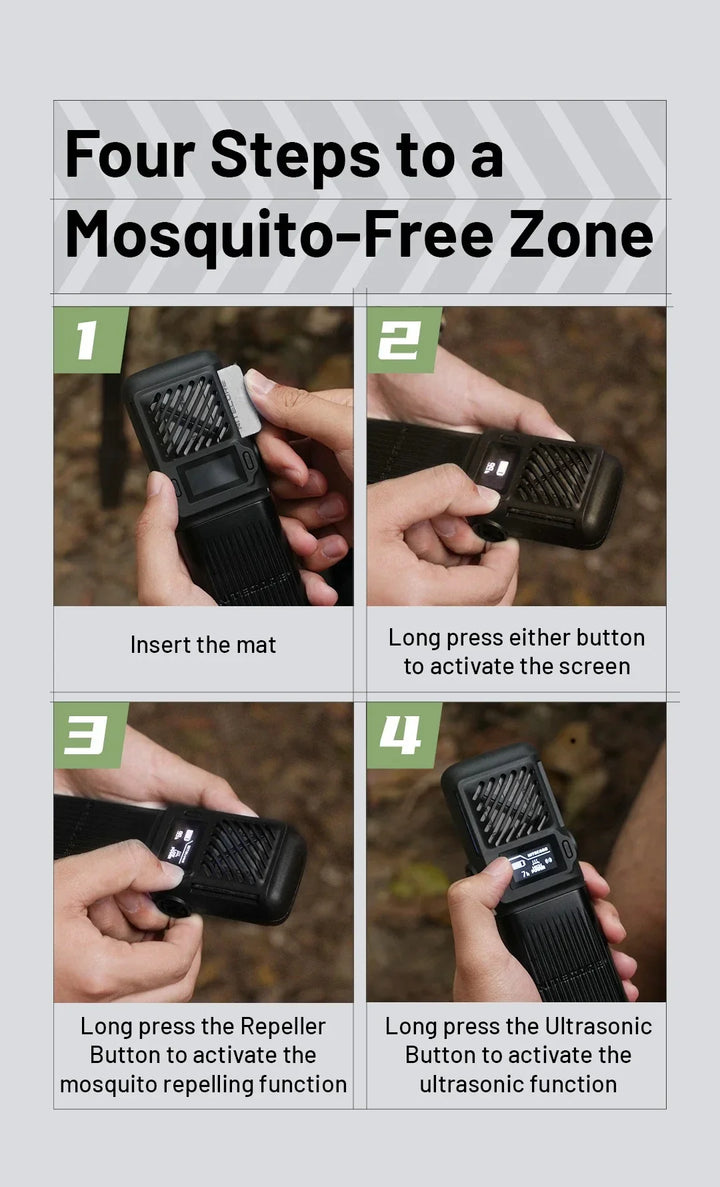 EMR25 3-in-1 Electronic Mosquito Repellent