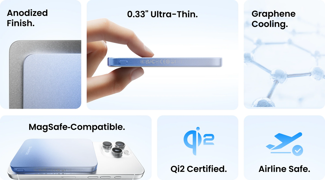 Sharge AeroMag 5k/10k (Black 20W)