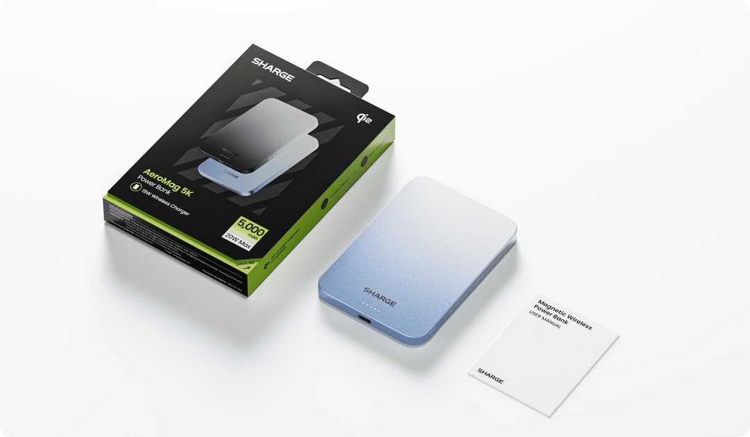 Sharge AeroMag 5k/10k (Black 20W)