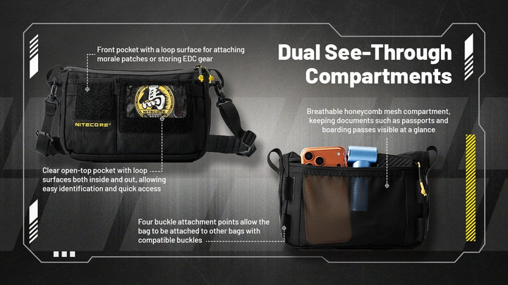 SLB08 Modular Sling Bag - 2L Capacity