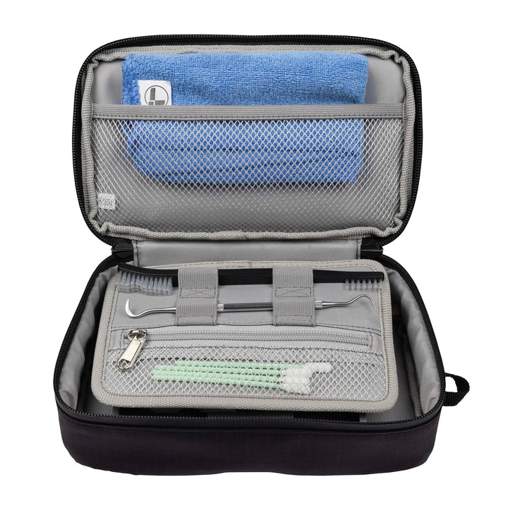 Leatherman Maintenance Kit - case open showing organised contents - Nitecore Singapore