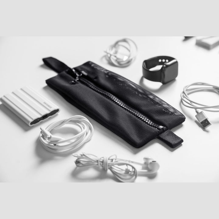 Mesh Organizer Bag Set in use