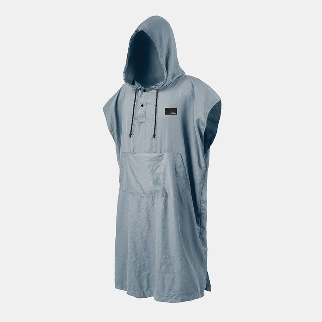 NanoDry Towel Poncho in use