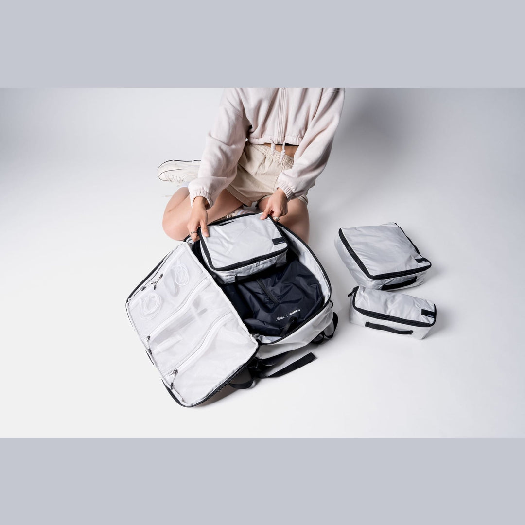 Packable Laundry Bag in use