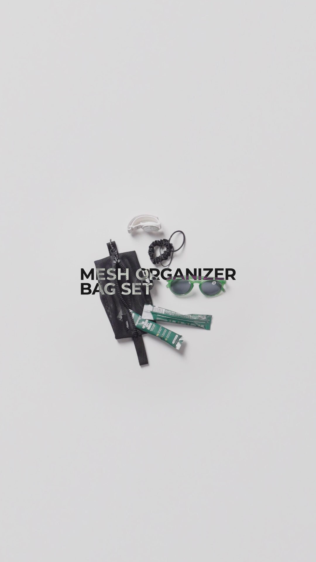 Mesh Organizer Bag Set (3-Pack)