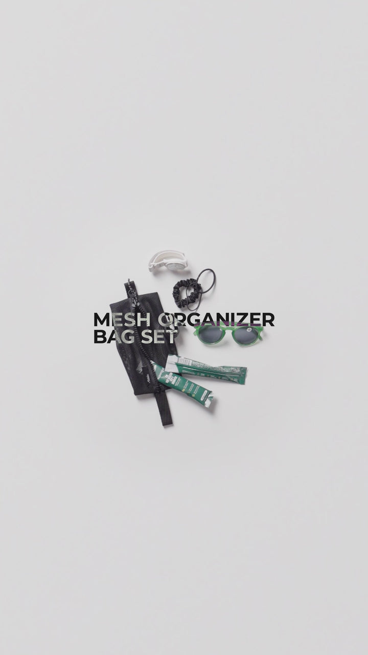 Mesh Organizer Bag Set (3-Pack)