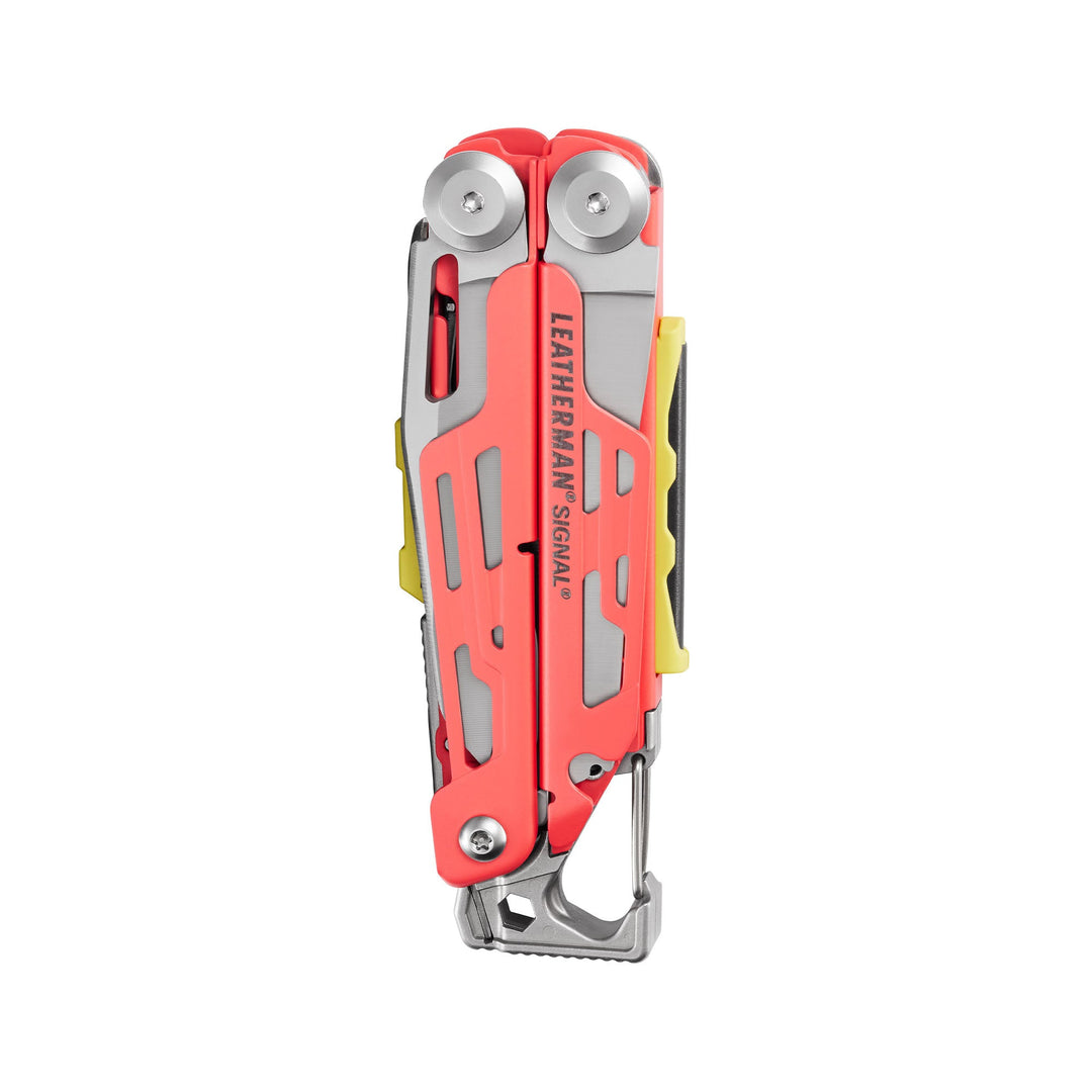 Leatherman Signal - closed front, Guava - Nitecore Singapore