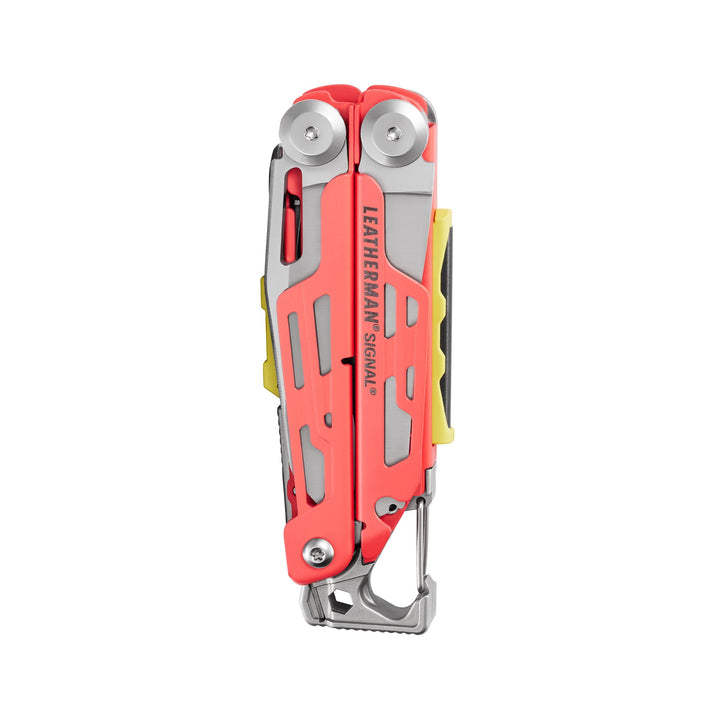 Leatherman Signal - closed front, Guava - Nitecore Singapore
