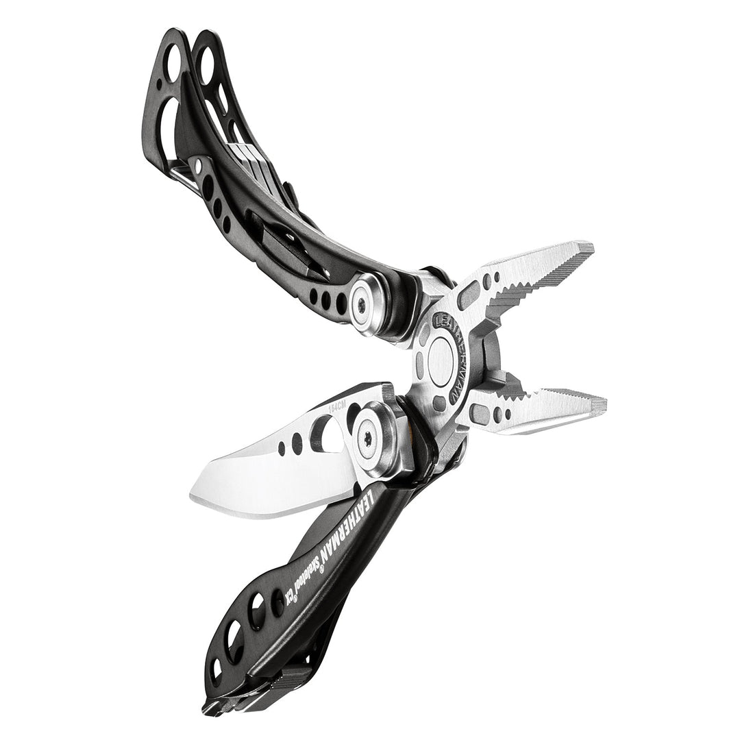 Leatherman Skeletool CX - Black & Stainless, tools fanned open - Nitecore Singapore