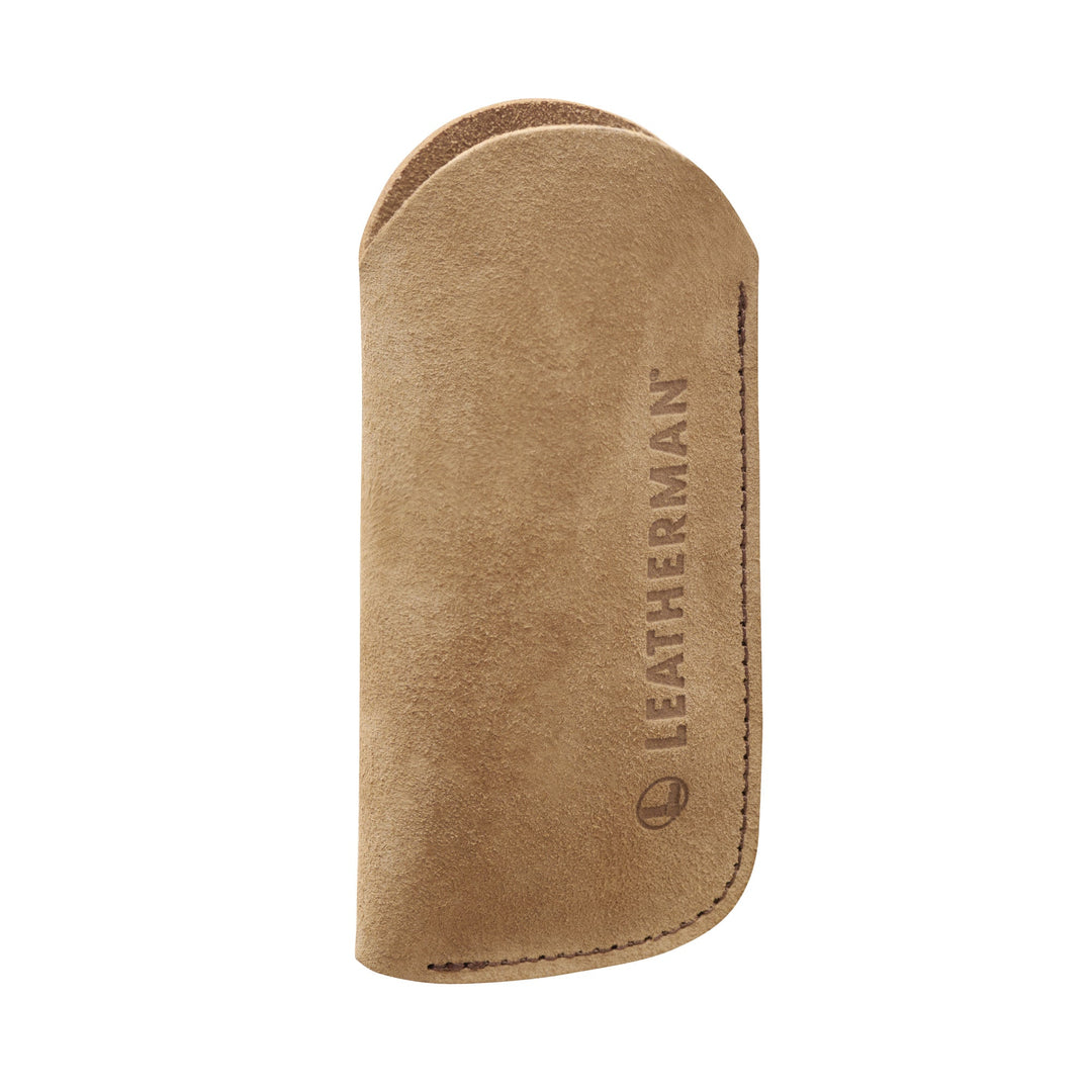 Leatherman Leather Sleeve - brown leather, front - Nitecore Singapore