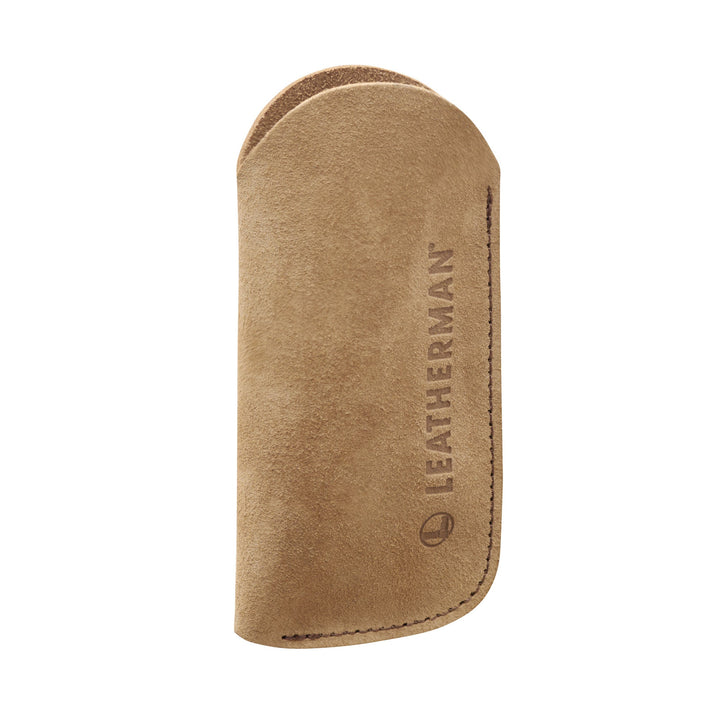 Leatherman Leather Sleeve - brown leather, front - Nitecore Singapore